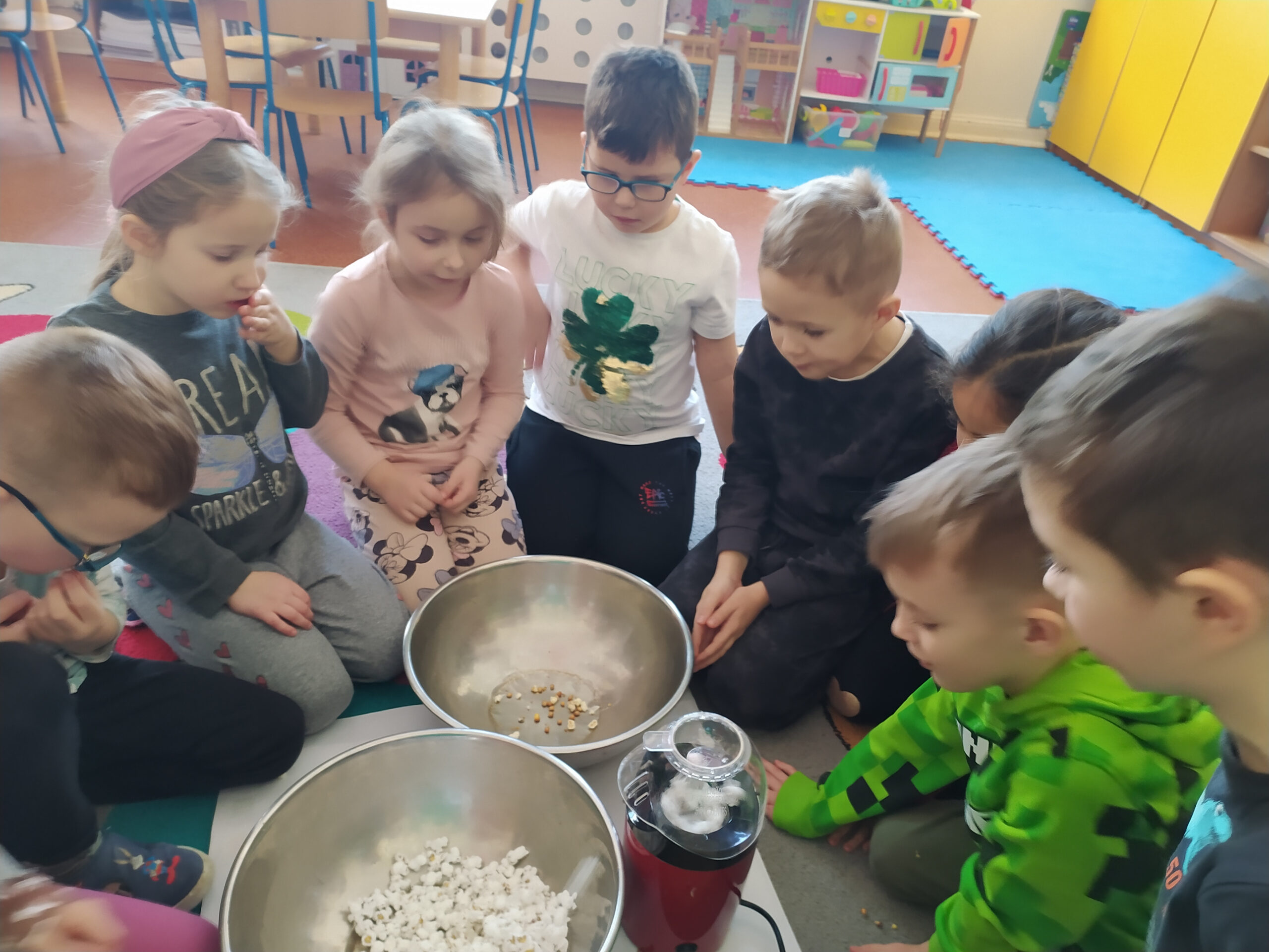 Dzień popcornu - Przedszkole nr 10 w Świnoujściu